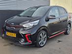 Kia Picanto 1.2 CVVT GT-Line 4- Cilinder! Navigatie, Lederen, Auto's, Voorwielaandrijving, 839 kg, Gebruikt, Euro 6