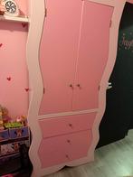Roze Kinderkledingkast, Huis en Inrichting, Kasten | Lockerkasten, Ophalen, Zo goed als nieuw
