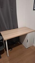 Ikea Bureau met opbergruimte 120x60, Ophalen of Verzenden, Gebruikt, Bureau