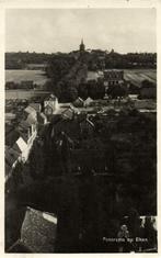 Panorama op Elten - 1955 gelopen, Verzamelen, 1940 tot 1960, Gelopen, Ophalen of Verzenden, Overijssel