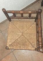 met Rietzitting Bobbin - Stoel - Eik - Petit Bobbin hoek, Antiek en Kunst, Antiek | Meubels | Stoelen en Banken, Ophalen