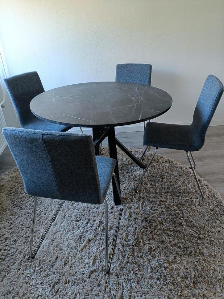 Ikea Tafel + Stoelen Set, Huis en Inrichting, Complete eetkamers, Ophalen
