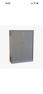 OP ZOEK NAAR Metalen roldeurkast, Huis en Inrichting, Kasten | Roldeurkasten en Archiefkasten, Gebruikt, 100 tot 150 cm, Meerdere deuren