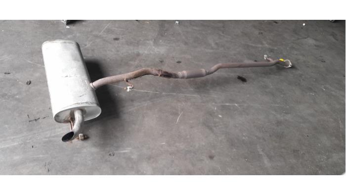 Uitlaat Einddemper van een Nissan Qashqai+2, Auto-onderdelen, Uitlaatsystemen, Nissan, Gebruikt, 3 maanden garantie, Ophalen of Verzenden