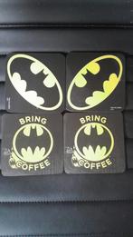 4 batman onderzetters nieuw, Verzamelen, Film en Tv, Ophalen of Verzenden, Nieuw, Gebruiksvoorwerp