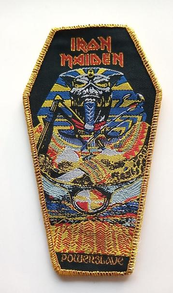 Iron Maidenvrij  mooie limited edition Powerslave patch 347  beschikbaar voor biedingen