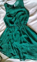 Prachtige Dames Groene Jurk S, Kleding | Dames, Jurken, Nieuw, Ophalen of Verzenden, Knielengte, Maat 36 (S)