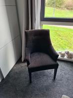 Kuka Stoel stof zwart, Ophalen, Hout, Gebruikt, Zwart