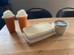Tupperware Set: Shakers, Bakken, Rond Bakje, Ophalen of Verzenden, Gebruikt