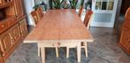 Grenen Eettafel Uitschuifbaar 230 cm, Huis en Inrichting, Tafels | Eettafels, Ophalen, Gebruikt, 200 cm of meer, 50 tot 100 cm