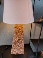 birma zeegras lamp rotan, Huis en Inrichting, Lampen | Tafellampen, Ophalen of Verzenden, Zo goed als nieuw, Vintage, Minder dan 50 cm