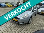 Fiat Grande Punto 1.4 Dynamic Automaat Airco 5 deurs, Auto's, Fiat, Origineel Nederlands, Te koop, 78 pk, Zilver of Grijs