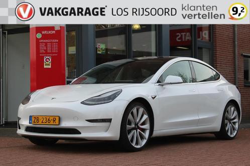 TESLA Model 3 Performance Origineel NL | Prijs incl. BTW | 4, Auto's, Tesla, Bedrijf, Te koop, Model 3, Achteruitrijcamera, Airbags