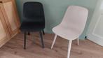IKEA Odger Eetkamerstoelen - Antraciet & Wit, Huis en Inrichting, Ophalen, Kunststof, Gebruikt, Twee
