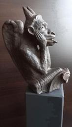 Brons beeld gargoyle notre dame , bronzen art, Ophalen of Verzenden, Brons