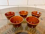 5 retro ovenvaste schaaltjes Goedewaagen, Verzenden, Overige stijlen, Schaal of Schalen