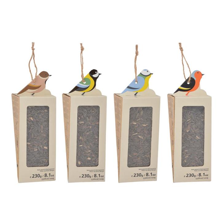 Voedersilo zonnebloempitten L 8,2 x D 8,1 x H 23,7 cm, Tuin en Terras, Vogelhuisjes en Vogelbaden, Nieuw, Ophalen of Verzenden