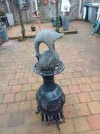 Unieke  Belgische  hardsteen sculptuur vogel handgemaakte, Ophalen of Verzenden