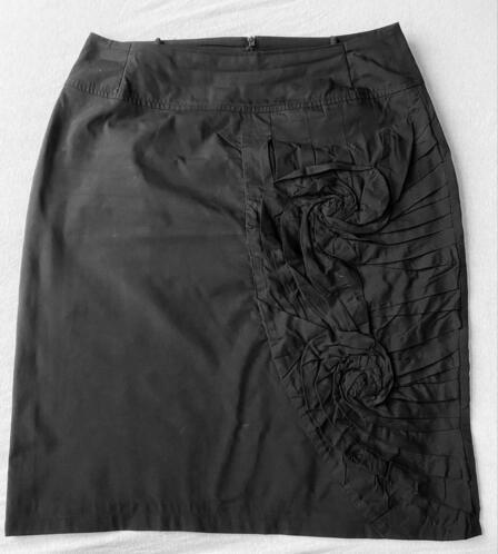 Lynde rok maat 40, Kleding | Dames, Rokken, Zo goed als nieuw, Maat 38/40 (M), Zwart, Knielengte, Ophalen of Verzenden