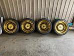 17'' Breedset met Nieuwe Banden Steek 4x100of 4x115 BBS Look, Auto-onderdelen, Banden en Velgen, Ophalen, Banden en Velgen, Nieuw