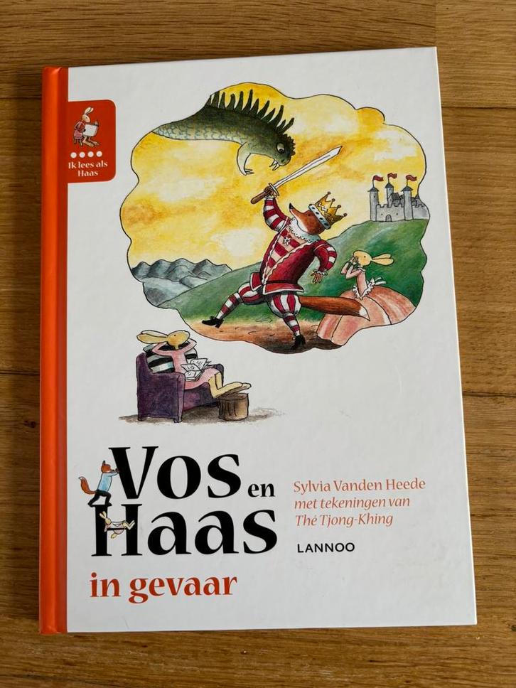 Vos en Haas in gevaar - Ik lees als Haas, Boeken, Kinderboeken | Jeugd | onder 10 jaar, Zo goed als nieuw, Sprookjes, Ophalen of Verzenden