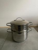 Nieuwe RVS Couscouspan - Nooit Gebruikt!, Ophalen of Verzenden, Nieuw