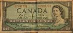 1 dollar Canada 1954, Postzegels en Munten, Bankbiljetten | Amerika, Los biljet, Ophalen of Verzenden, Noord-Amerika
