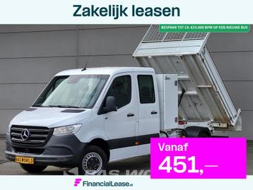Mercedes Sprinter 514 CDI Kipper Dubbel Cabine Dubbellucht 3 beschikbaar voor biedingen