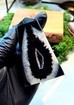 Black Onyx Edelsteen | Met Kristallisatie | 110 gram, Ophalen of Verzenden, Nieuw