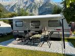 Zeer mooie hymer sporting caravan airco en mover 5,35 mtr, Rondzit, 95 kg, Bedrijf, Hymer