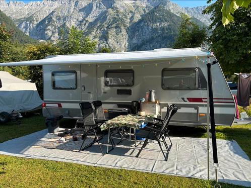 Zeer mooie hymer sporting caravan airco en mover 5,35 mtr, Caravans en Kamperen, Caravans, Bedrijf, tot en met 4, 1250 - 1500 kg