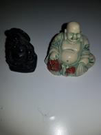 2 kleine boedha beeldjes, Huis en Inrichting, Ophalen of Verzenden, Gebruikt