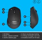 Logitech B330 Silent Plus - Stille Draadloze Muis - Zwart, Rechtshandig, Logitech G, Ergonomisch, Info@currentcomponents.nl