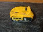 Dewalt accu 5.0ah, Ophalen of Verzenden, Gebruikt