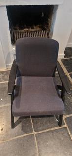2 stoelen -Jysk Fauteuil Zwart - Stoffen Bekleding (2 stuks), Huis en Inrichting, Ophalen, Gebruikt, Zwart, Twee