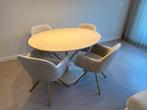 Westwing Eettafel Marmer - Ovaal 120x90, Huis en Inrichting, Tafels | Eettafels, Ophalen, Overige materialen, 100 tot 150 cm, 200 cm of meer