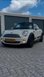 Mini Cooper Cabriolet in topstaat..!, Auto's, Mini, Voorwielaandrijving, Cabriolet, Wit, Leder