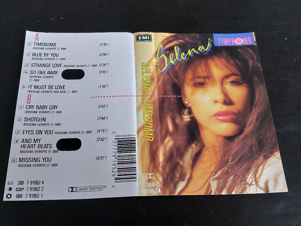 SELENA - TIMEBOMB (MC), 1 bandje, Ophalen of Verzenden, Zo goed als nieuw, Origineel