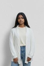 NA-KD – Elegant & Textured White Knit Cardigan – XS 👒👠, Kleding | Dames, Truien en Vesten, NA-KD, Wit, Ophalen of Verzenden