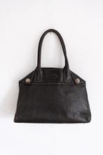 Donkerbruine Leren Handtas Tod’s, Ophalen of Verzenden, Gebruikt, Bruin, Handtas