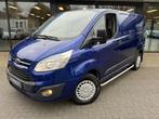 Ford Transit Custom ''Nette bus'' Airco + elektr. pak. Trekh, Euro 5, 4 cilinders, Blauw, Origineel Nederlands