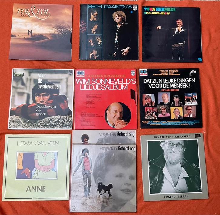 LP Div. Nederlandse Artiesten Wim Sonneveld, Herman van Veen, Cd's en Dvd's, Cd's | Overige Cd's, Gebruikt, Ophalen