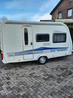 Hobby 400SF 2009 met voortent en fietsendrager, Caravans en Kamperen, Caravans, Hobby, 60 kg, Treinzit, Particulier