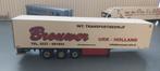 Koeltrailer wsi  BROUWER URK, Hobby en Vrije tijd, Modelauto's | 1:50, Ophalen of Verzenden, Zo goed als nieuw, Bus of Vrachtwagen