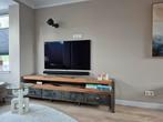 Tv meubel 2 meter - Industrieel design, Overige houtsoorten, Gebruikt, Ophalen of Verzenden, 200 cm of meer