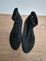 Sch129 - Zwarte leren Arche laarsjes maat 39, Kleding | Dames, Schoenen, Ophalen of Verzenden, Zo goed als nieuw, Zwart