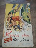 Revue der kampioenen plaatjes boekje 1955, Wielrennen plaatjes boek, Gebruikt, Ophalen of Verzenden