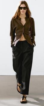 MASSIMO DUTTI LINNEN MIX PANTALON, ZWART MAAT 38 💖💖💖, Massimo Dutti, Zwart, Ophalen of Verzenden, Zo goed als nieuw