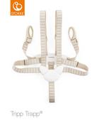 Veiligheidsgordel Tripp Trapp Stokke Beige, Ophalen, Zo goed als nieuw, Meegroeistoel, Gordel(s)