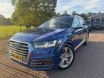 Audi SQ7 Pano-ACC-Sportstoelen-Luchtvering-Keyless-Head-Up-B, Auto's, Audi, SQ7, Gebruikt, Blauw, 7 stoelen